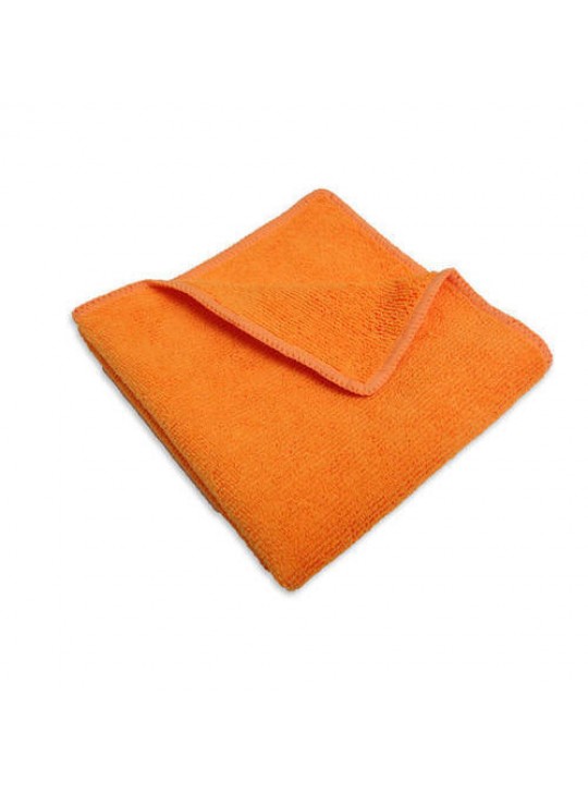 Adonis Microfiber Cleaning Cloth highly Absorbent 12"x 12" Orange 10/Pack
