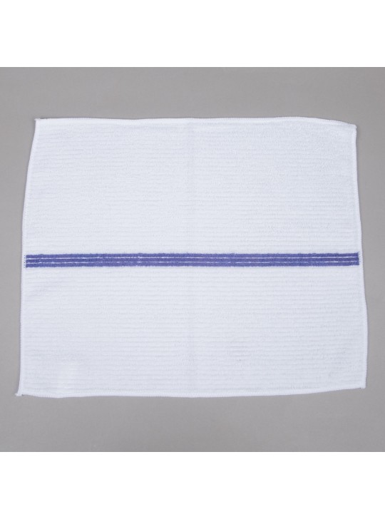 Bar Towels Terry Blue Striped 16"x 19" 100% cotton 32 Oz. 12/Pack