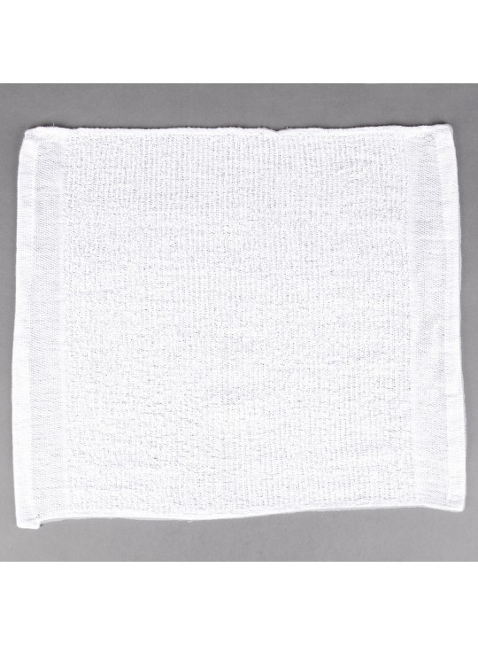 Bar Towels Ribbed Terry White 16"x 19" 100% cotton 32 Oz. 12/Pack