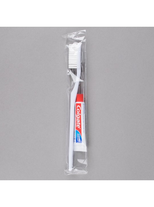 Travel Dental Kit Toothbrush + Toothpaste in box 25/Case