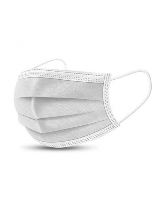 Face Masks Disposable 3PLY WHITE packing 50's/ box ASTM Cert Level 1