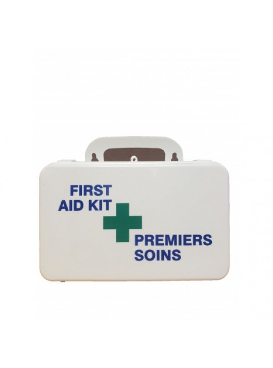 SAFECROSS Basic First Aid Kit, 10-Unit, Plastic Box