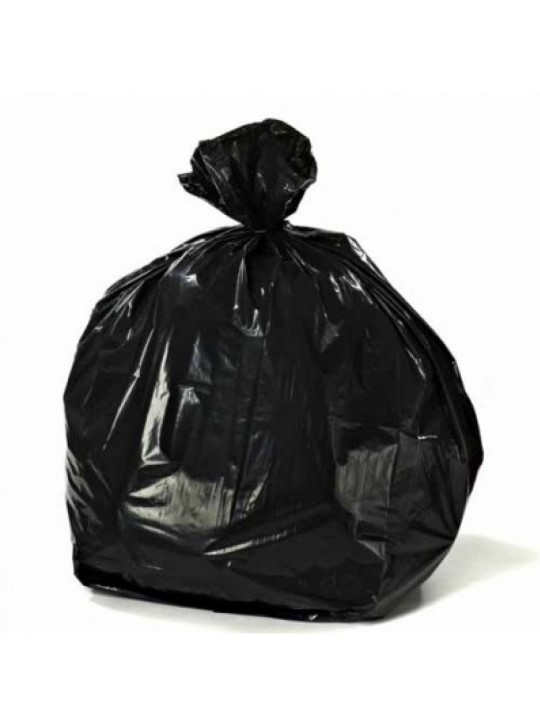 Commercial Grade Garbage bag strong 35x50 black 125/Case