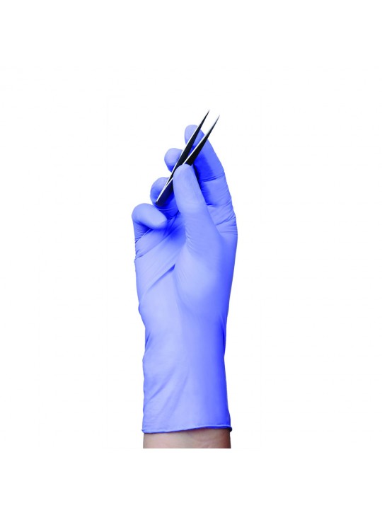 Nitrile Examination Gloves - Blue (5mil) Ronco Nitech size X-LARGE
