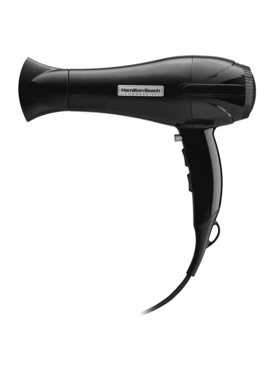 Hamilton Beach Hand Held Hair Dryer, 1875 Watts, Full-Size, Concentrator, Coolo Air Shot Removable Lint Filter, Black 2 pieces / Pack