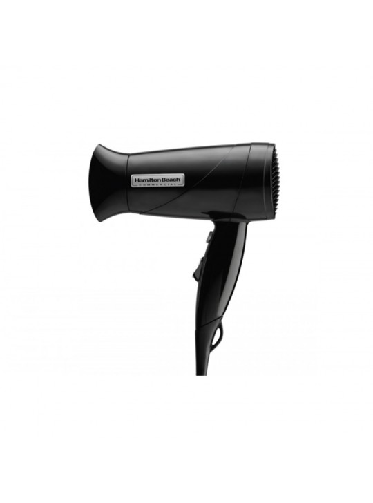 Hamilton Beach Hand Held Hair Dryer, 1600 Watts, Mid-Size, Concentrator, Black 2 pieces / Pack