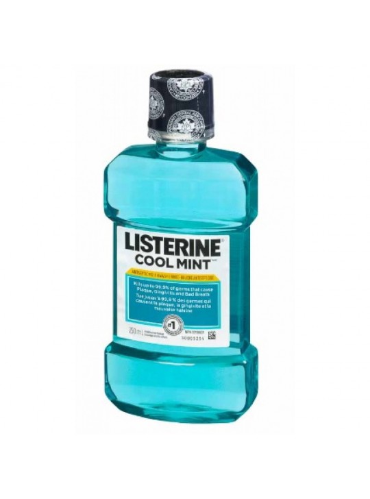 Listerine® Cool Mint™ Antiseptic Mouthwash 250 ml 12/Pack