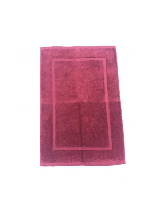 Bath Mat 20" x 30" #10.00Lbs/dz 100% Certified Organic Cotton 2/Pack color: LAVA RED