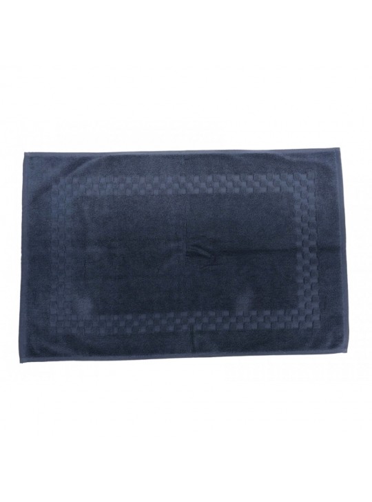 Bath Towels 27"x54" #17.0Lbs/ dz Premium Combed Cotton Jacquard Borders color: ABYSS 2/ Pack