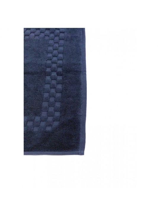 Bath Towels 27"x54" #17.0Lbs/ dz Premium Combed Cotton Jacquard Borders color: ABYSS 2/ Pack