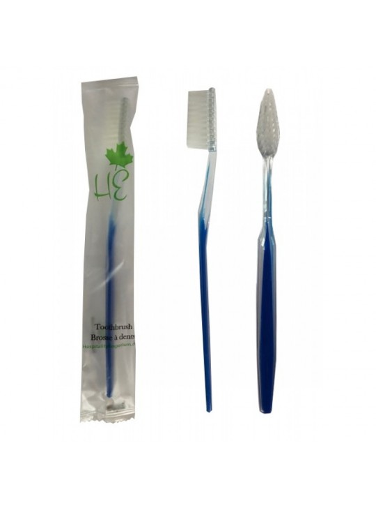 Toothbrush Standard Classic Soft in Eco Friendly Wrap Packaging 100/Case