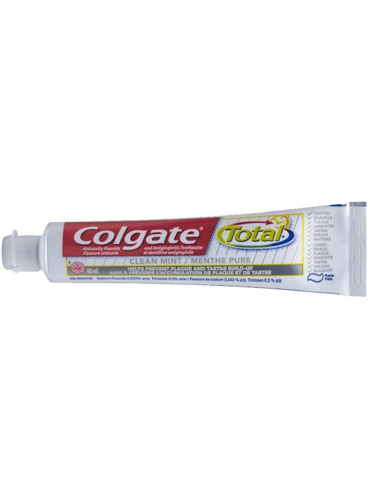Colgate Total Clean Mint Anticavity Fluoride Toothpaste 70 mL 12/Pack