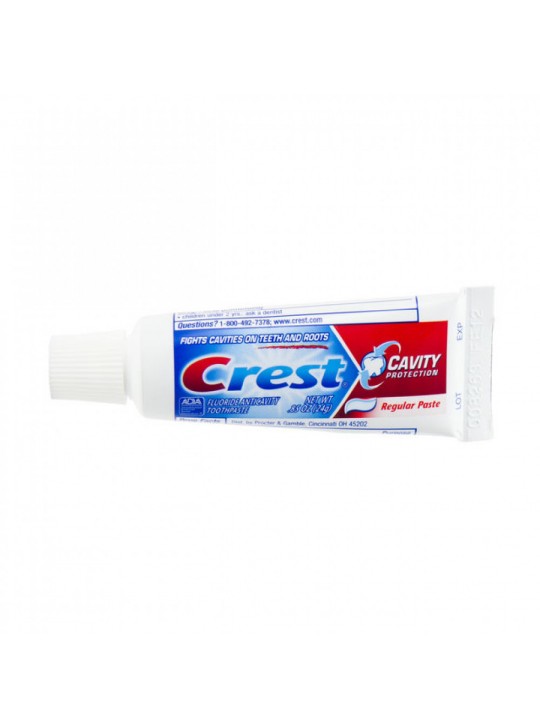 Crest Cavity Protection Fluoride Anticavity Toothpaste, - 0.85 oz Travel Size (12 / Pack)