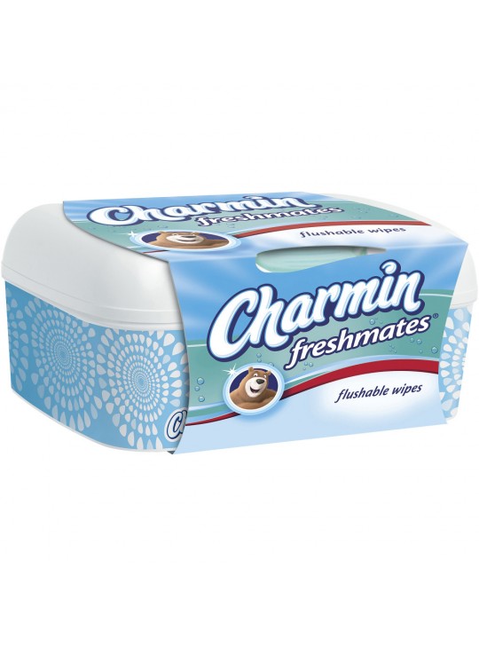 Charmin Freshmates flush wipes 24 /Case